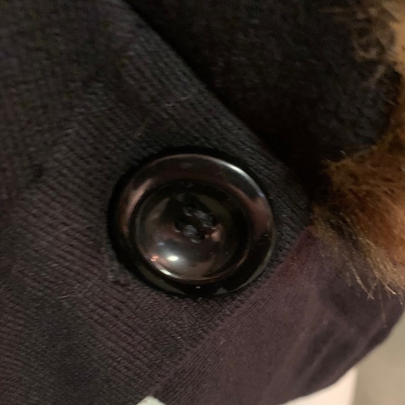 ‼️SOLD‼️Faux Fur Trim Sweater Jacket By Torrid - Picture 6 of 7